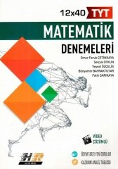 Hız ve Renk YKS TYT Matematik 12x40 Denemeleri Hız ve Renk Yayınları