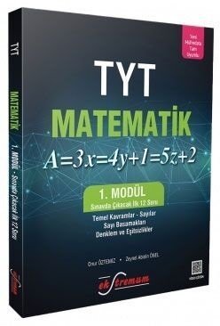 Ekstremum YKS TYT Matematik Sınavda Çıkacak İlk 12 Soru Modül-1 Ekstremum Yayınları