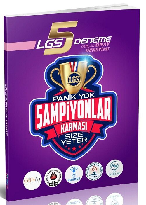 Kanıt LGS Şampiyonlar Karması Panik Yok 5 Deneme Kanıt Yayınları