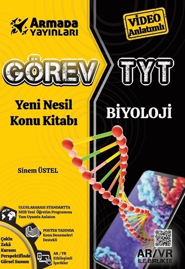 Armada YKS TYT Biyoloji Görev Konu Kitabı Armada Yayınları