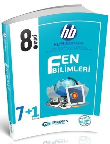 Gezegen 8. Sınıf Fen Bilimleri 7 + 1 Fasikül Gezegen Yayınları