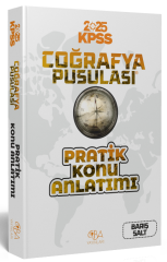 CBA Yayınları 2025 KPSS Coğrafya Pusulası Pratik Konu Anlatımı - Barış Salt CBA Yayınları