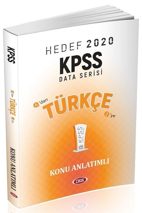 SÜPER FİYAT - Data 2020 KPSS Türkçe Konu Anlatımlı Data Yayınları