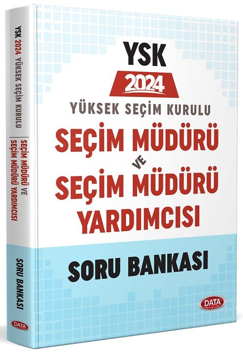 Data 2024 GYS YSK Seçim Müdürü ve Yardımcısı Soru Bankası Görevde Yükselme Data Yayınları