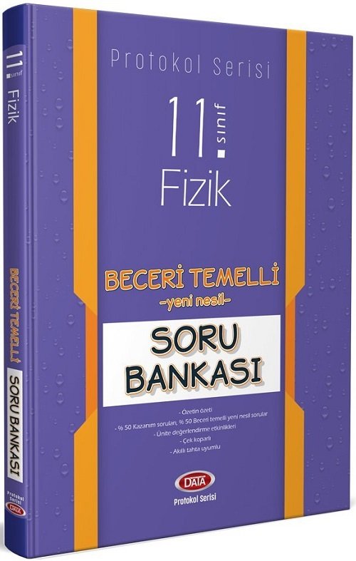 Data 11. Sınıf Fizik Beceri Temelli Soru Bankası Protokol Serisi Data Yayınları