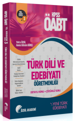 Özdil Akademi ÖABT Türk Dili ve Edebiyatı 3. Kitap Yeni Türk Edebiyatı Konu Anlatımlı Soru Bankası Özdil Akademi Yayınları