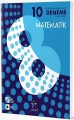 5 Yıldız 8. Sınıf Matematik 10 Deneme 5 Yıldız Yayınları