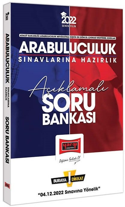 Yargı 2022 Arabuluculuk Sınavlarına Hazırlık Açıklamalı Soru Bankası Yargı Yayınları