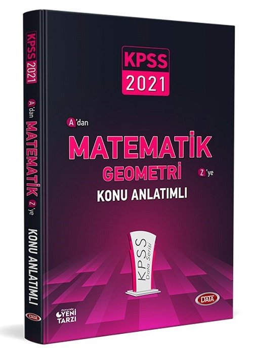 SÜPER FİYAT - Data 2021 KPSS Matematik-Geometri Konu Anlatımlı Data Yayınları