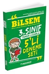 Zeki Çocuk 3. Sınıf Bilsem 5 li Deneme Seti Çözümlü Zeki Çocuk Yayınları