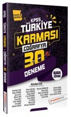 SÜPER FİYAT - Uzman Kariyer KPSS Coğrafya Türkiye Karması Baba Zümre 30 Deneme Çözümlü Uzman Kariyer Yayınları