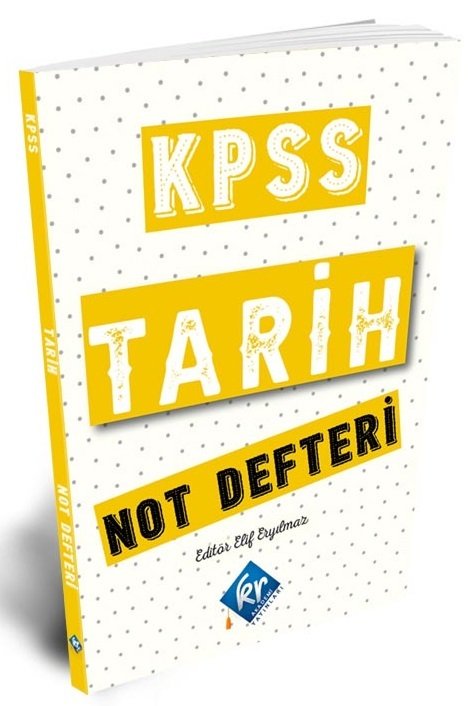 KR Akademi KPSS Tarih Not Defteri KR Akademi Yayınları