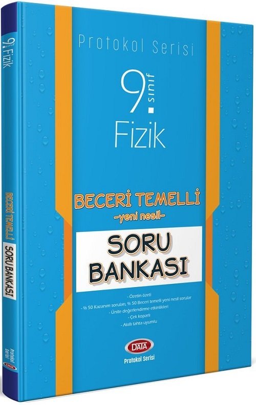 Data 9. Sınıf Fizik Beceri Temelli Soru Bankası Protokol Serisi Data Yayınları