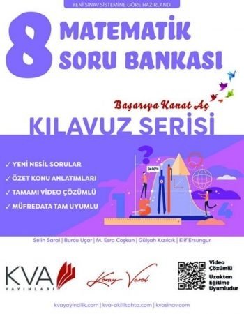 KVA Koray Varol 8. Sınıf Matematik Kılavuz Serisi Soru Bankası KVA Koray Varol Yayınları