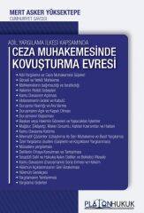 Platon Adil Yargılama İlkesi Kapsamında Ceza Muhakemesinde Kovuşturma Evresi - Mert Asker Yüksektepe Platon Hukuk Yayınları