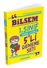 Zeki Çocuk 1. Sınıf Bilsem 5 li Deneme Seti Çözümlü Zeki Çocuk Yayınları