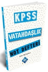 KR Akademi KPSS Vatandaşlık Not Defteri KR Akademi Yayınları