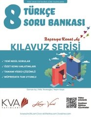 SÜPER FİYAT - KVA Koray Varol 8. Sınıf Türkçe Kılavuz Serisi Soru Bankası KVA Koray Varol Yayınları