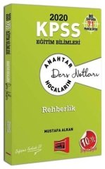 Yargı 2020 KPSS Eğitim Bilimleri Rehberlik Anahtar Hocaların Ders Notları Mustafa Alkan Yargı Yayınları