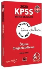 Yargı 2020 KPSS Eğitim Bilimleri Ölçme Değerlendirme Anahtar Hocaların Ders Notları Gökan Araz Yargı Yayınları