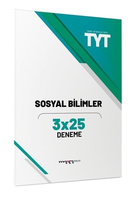 Marka YKS TYT Sosyal Bilimler 3x25 Deneme Marka Yayınları