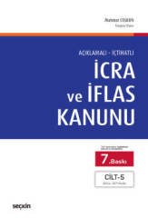 Seçkin İcra ve İflas Kanunu 5 Cilt Set 7. Baskı - Mahmut Coşkun Seçkin Yayınları