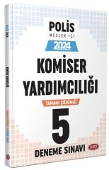 Data 2024 Polis Meslek İçi Komiser Yardımcılığı 5 Deneme Çözümlü Data Yayınları