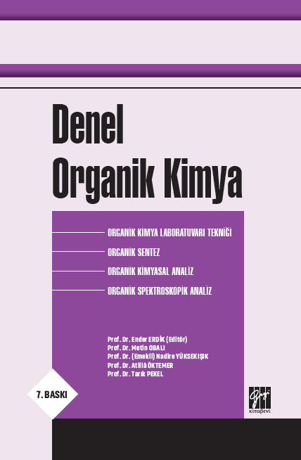 Gazi Kitabevi Denel Organik Kimya 7. Baskı - Ender Erdik, Metin Obalı Gazi Kitabevi