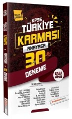 SÜPER FİYAT - Uzman Kariyer KPSS Anayasa Türkiye Karması Baba Zümre 30 Deneme Çözümlü Uzman Kariyer Yayınları