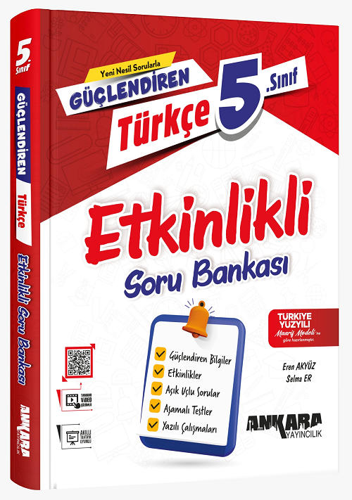 Ankara Yayıncılık 5. Sınıf Türkçe Güçlendiren Etkinlikli Soru Bankası Ankara Yayıncılık