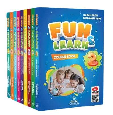 Akın Publishing 2. Sınıf İngilizce Fun and Learn 3 lü Set Akın Publishing