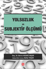 Ekin Yolsuzluk ve Subjektif Ölçümü - Berna Hızarcı Beşer Ekin Yayınları