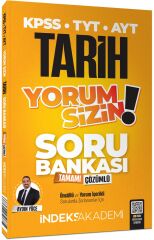 İndeks Akademi 2025 KPSS TYT AYT Tarih Yorum Sizin Soru Bankası Çözümlü - Aydın Yüce İndeks Akademi Yayıncılık