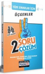 Benim Hocam Üçgenler 2 Soru 2 Çözüm Fasikülü - Pragmatik Serisi Benim Hocam Yayınları