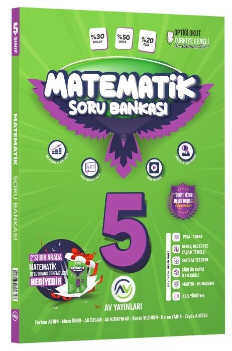 Av Yayınları 5. Sınıf Matematik Soru Bankası Av Yayınları