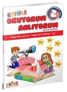 KEY Yayınları 2. Sınıf Keyifle Okuyorum Anlıyorum Genel Kültür KEY Yayınları