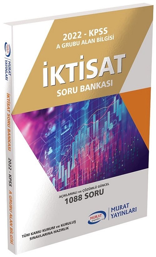 Murat 2022 KPSS A Grubu İktisat Soru Bankası Çözümlü Murat Yayınları