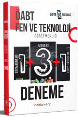 SÜPER FİYAT - İndeks Akademi ÖABT Fen ve Teknoloji Öğretmenliği 5 Deneme Dijital Çözümlü İndeks Akademi Yayıncılık