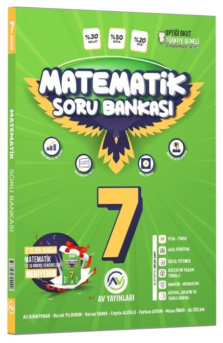 Av Yayınları 7. Sınıf Matematik Soru Bankası Av Yayınları