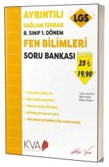 KVA Koray Varol 8. Sınıf LGS Fen Bilimleri 1. Dönem Sağlam Tekrar Soru Bankası KVA Koray Varol Yayınları