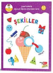 Şekiller - Eğlenceli Öğretici Etkinlikler Serisi Dikkat Atölyesi Yayınları