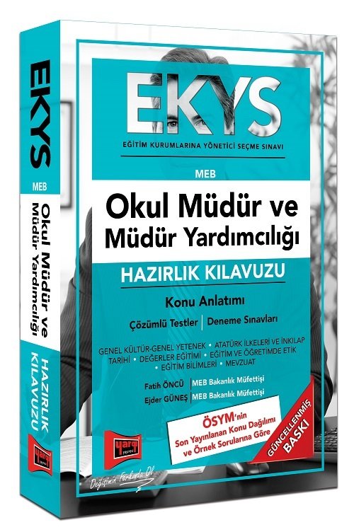 Yargı 2019 MEB EKYS Okul Müdür ve Müdür Yardımcılığı Hazırlık Kılavuzu Konu Anlatımlı Yargı Yayınları