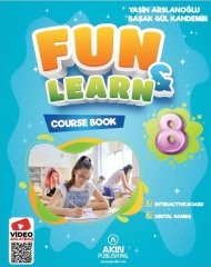 Akın Publishing 8. Sınıf İngilizce Fun and Learn 2 li Set Akın Publishing