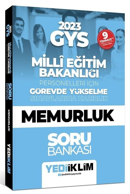 Yediiklim 2023 GYS MEB Milli Eğitim Bakanlığı Memurluk Soru Bankası Yediiklim Yayınları