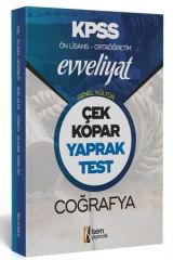 İsem 2020 KPSS Lise Ön Lisans Coğrafya Evveliyat Yaprak Test İsem Yayıncılık