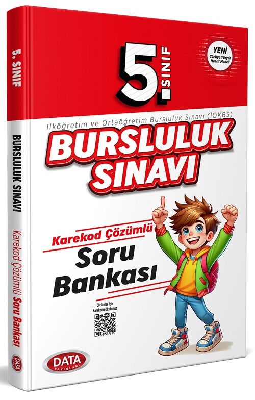 Data 5. Sınıf Bursluluk Sınavı Soru Bankası Çözümlü Data Yayınları