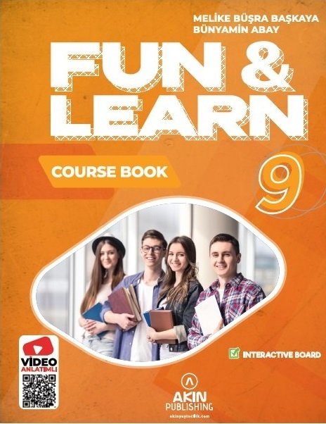 Akın Publishing 9. Sınıf İngilizce Fun and Learn 3 lü Set Akın Publishing