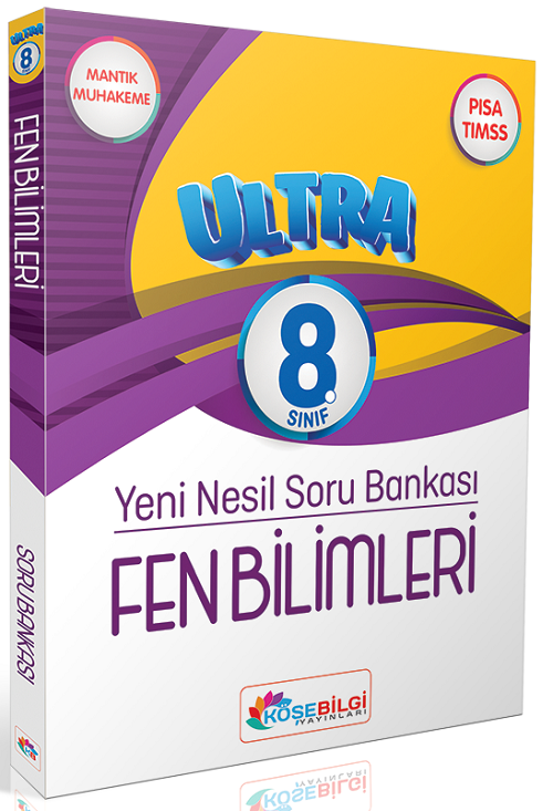 Köşebilgi 8. Sınıf Fen Bilimleri Ultra Çözümsüz Soru Bankası Köşebilgi Yayınları