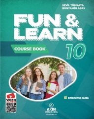 Akın Publishing 10. Sınıf İngilizce Fun and Learn 3 lü Set Akın Publishing