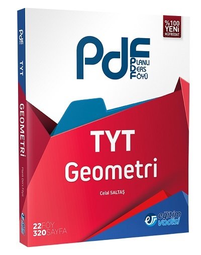 SÜPER FİYAT - Eğitim Vadisi YKS TYT Geometri PDF Planlı Ders Föyü Konu Anlatımlı Eğitim Vadisi Yayınları